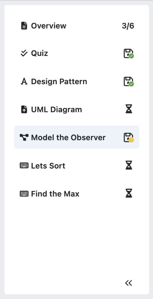 Exam Navigation